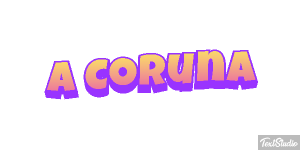 A Coruña Efekt tekstowy
