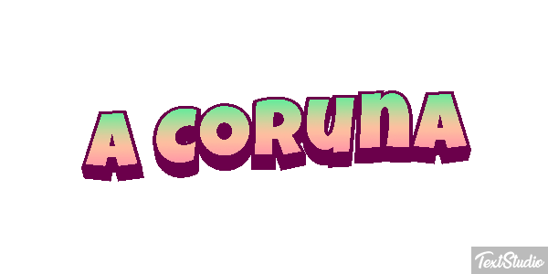 A Coruña Efekt tekstowy