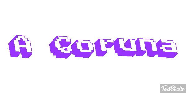 A Coruña Efekt tekstowy