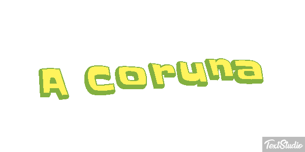 A Coruña Efekt tekstowy