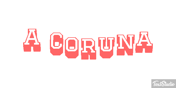 A Coruña Efekt tekstowy