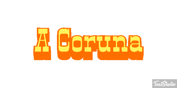 A Coruña Efekt tekstowy