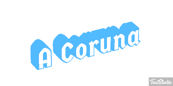 A Coruña Efekt tekstowy