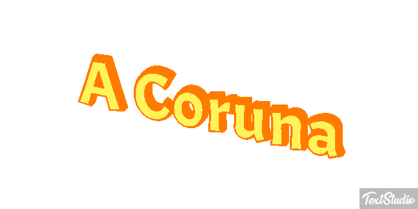 A Coruña Efekt tekstowy