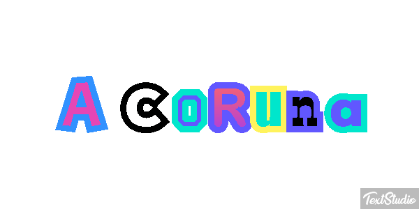 A Coruña Efekt tekstowy