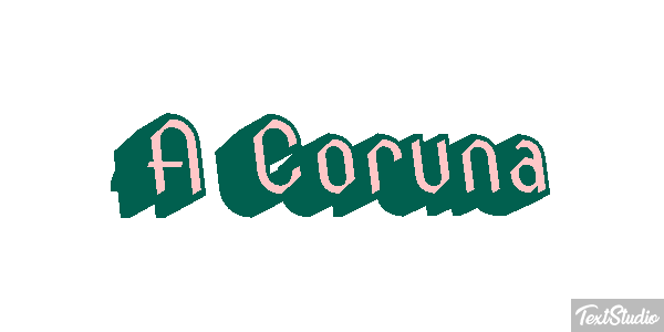 A Coruña Efekt tekstowy