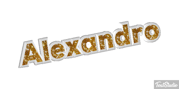 Alexandro Text effect