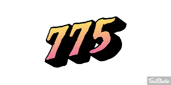 775 Effetto testo
