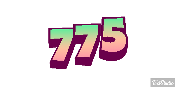 775 Effetto testo
