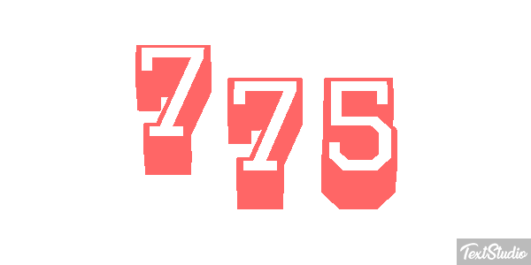 775 Effetto testo