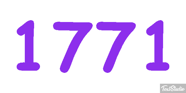 1771 Text effect