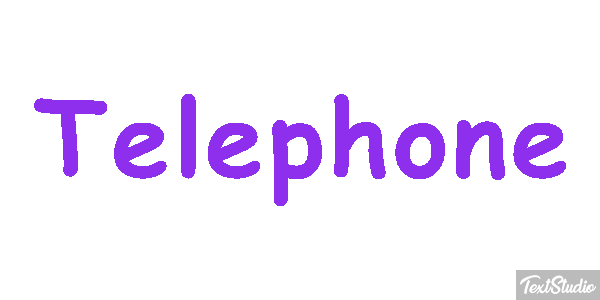 Téléphone Effet de texte