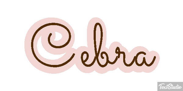 Cebra テキスト効果