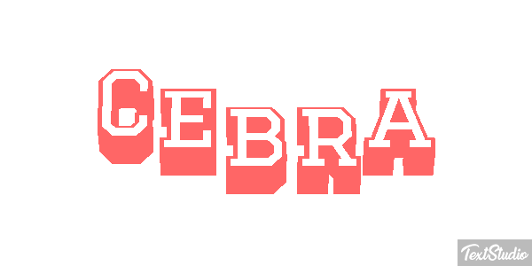 Cebra テキスト効果