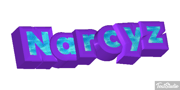 Narcyz Texteffekt