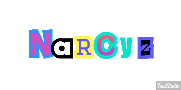 Narcyz Texteffekt