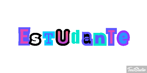 Estudante Effet de texte