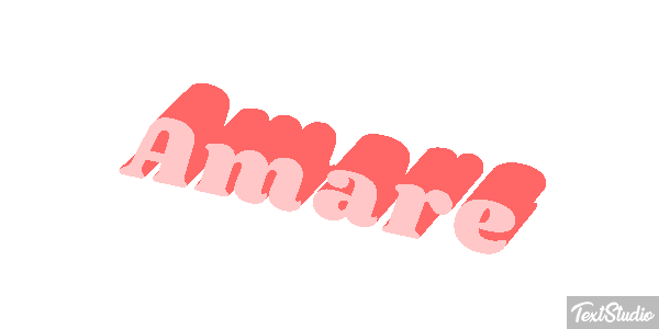 Amare Text effect