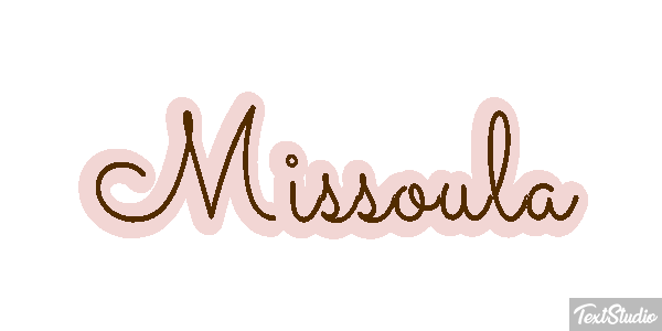 Missoula Effetto testo