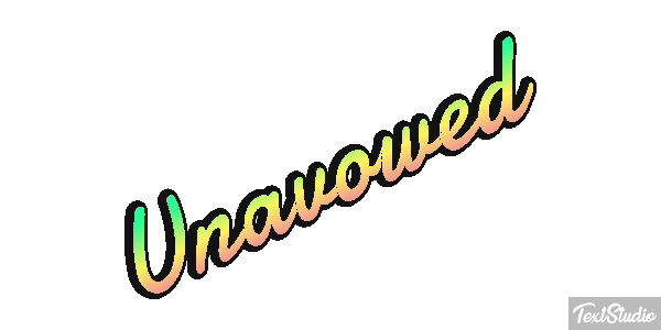 Unavowed Metin efekti