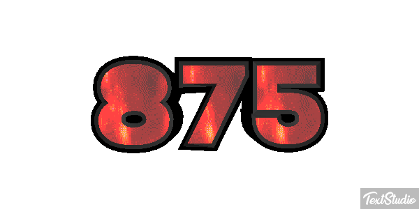 875 Effetto testo