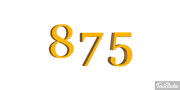 875 Effetto testo