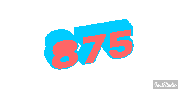 875 Effetto testo