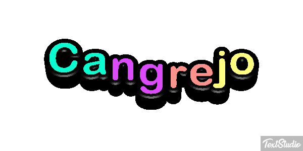 Cangrejo Effet de texte