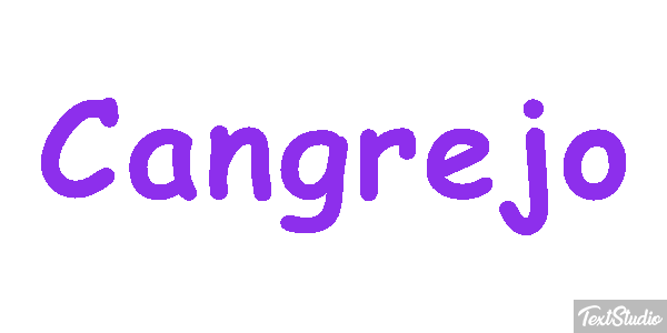 Cangrejo Effet de texte