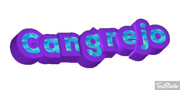 Cangrejo Effet de texte