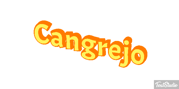 Cangrejo Effet de texte