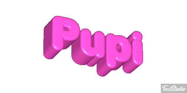 Pupi Text effect