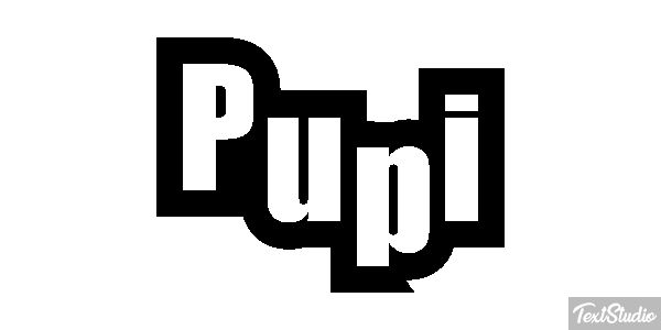 Pupi Text effect
