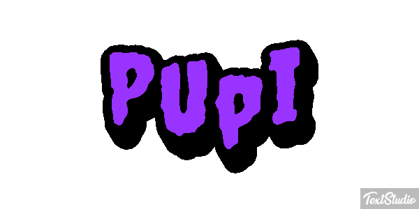 Pupi Text effect
