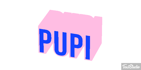 Pupi Text effect