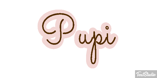 Pupi Text effect