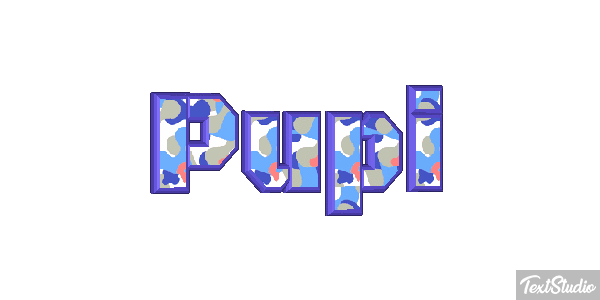 Pupi Text effect