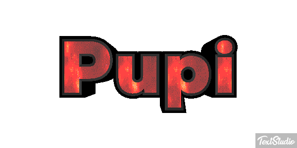 Pupi Text effect