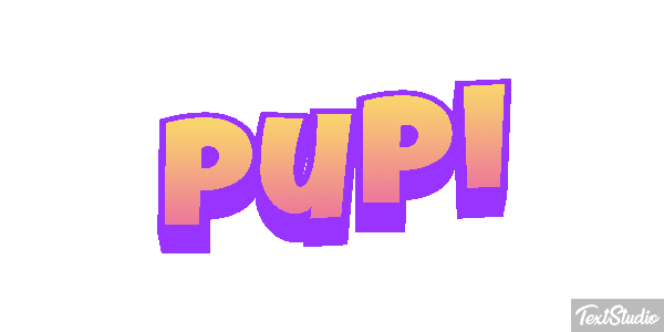 Pupi Text effect