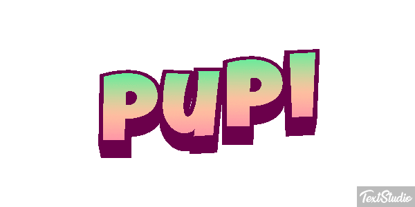 Pupi Text effect