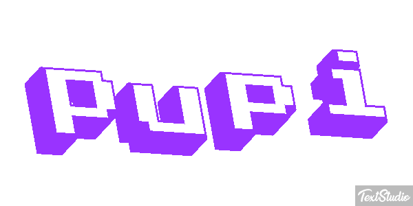 Pupi Text effect