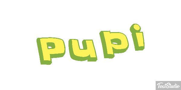 Pupi Text effect