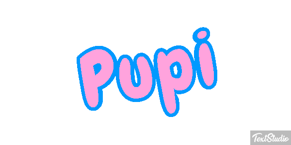Pupi Text effect