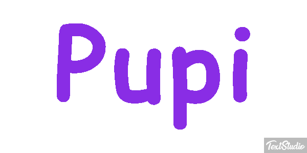 Pupi Text effect