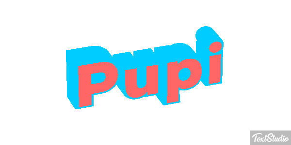 Pupi Text effect