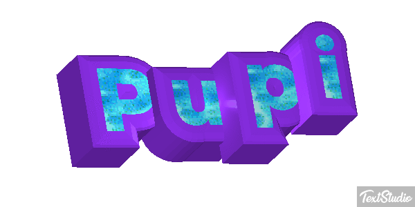 Pupi Text effect
