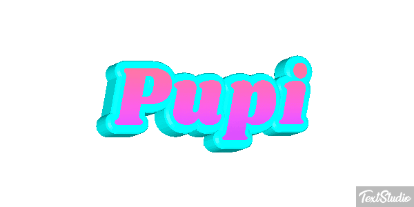 Pupi Text effect