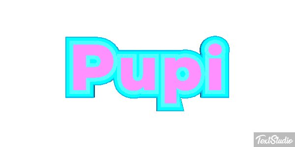 Pupi Text effect