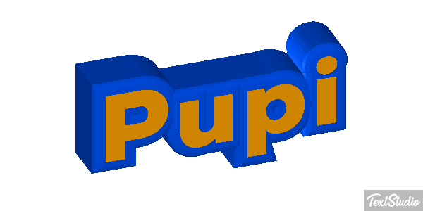 Pupi Text effect