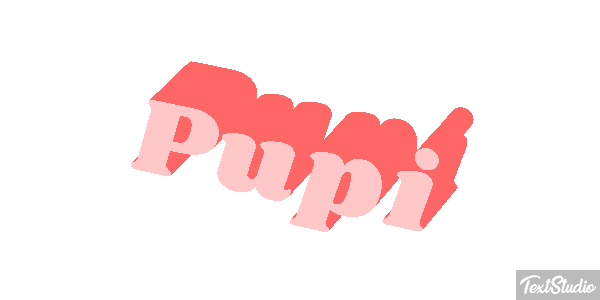 Pupi Text effect